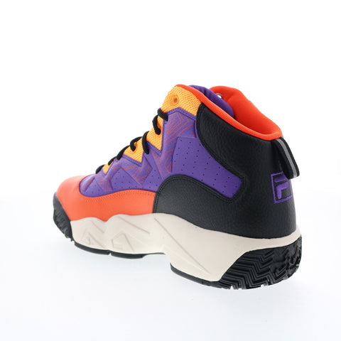 Fila MB 1BM01742-852 Mens Purple Leather Lace Up Lifestyle Sneakers Shoes