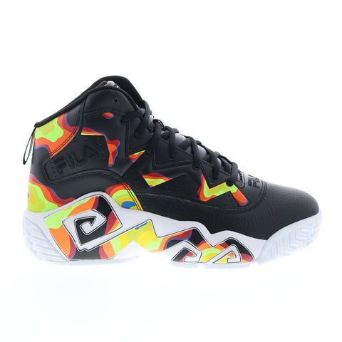 Fila MB 1BM01745-024 Mens Black Basketball Inspired Sneakers Shoes