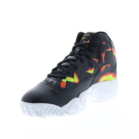 Fila MB 1BM01745-024 Mens Black Basketball Inspired Sneakers Shoes