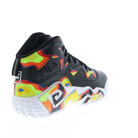 Fila MB 1BM01745-024 Mens Black Basketball Inspired Sneakers Shoes