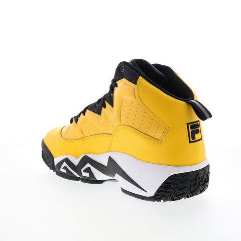 Fila MB Night Walk 1BM01747-702 Mens Yellow Athletic Basketball Shoes