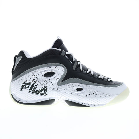 Fila Grant Hill 3 1BM01754-018 Mens Black Leather Athletic Basketball Shoes