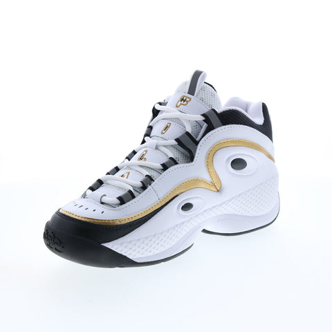 Fila Grant Hill 3 1BM01756-115 Mens White Leather Athletic Basketball Shoes