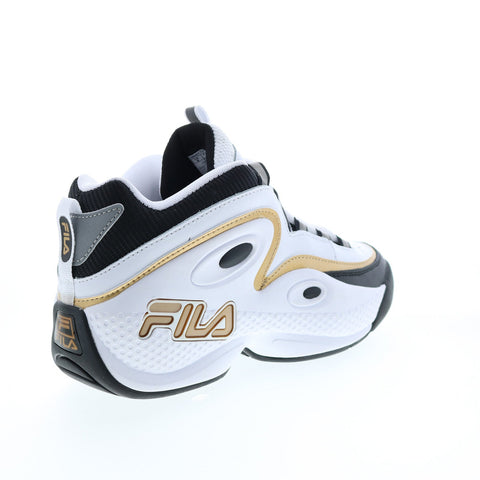 Fila Grant Hill 3 1BM01756-115 Mens White Leather Athletic Basketball Shoes