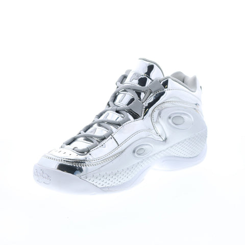 Fila Grant Hill 3 Metallic Mens Silver Synthetic Athletic Basketball Shoes