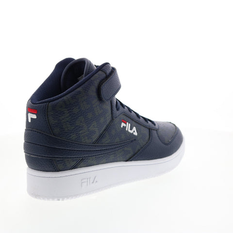 Fila A-High Stealth Stars 1BM01763-422 Mens Blue Lifestyle Sneakers Shoes