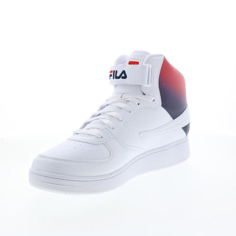 Fila A-High Fade 1BM01764-125 Mens White Synthetic Lifestyle Sneakers Shoes