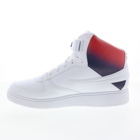 Fila A-High Fade 1BM01764-125 Mens White Synthetic Lifestyle Sneakers Shoes