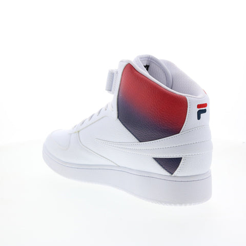 Fila A-High Fade 1BM01764-125 Mens White Synthetic Lifestyle Sneakers Shoes