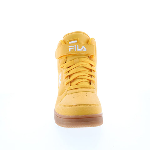 Fila A-High Gum 1BM01765-765 Mens Yellow Synthetic Lifestyle Sneakers Shoes