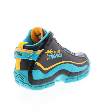 Fila Grant Hill 2 X Semi Pro Mens Black Leather Lifestyle Sneakers Shoes