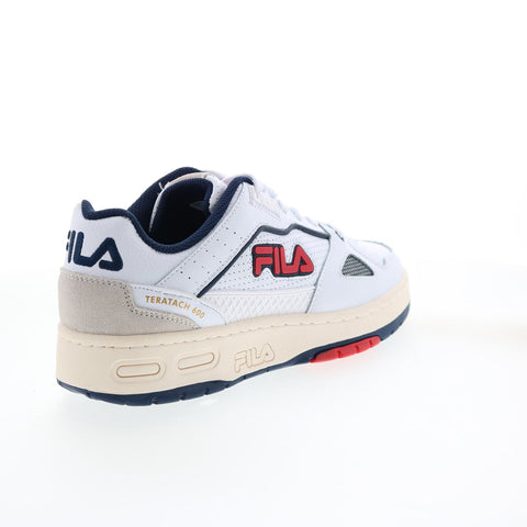 Fila Teratach 600 1BM01875-125 Mens White Leather Lifestyle Sneakers Shoes