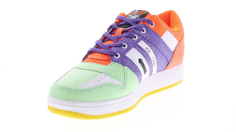 World Of Troop Ice Lamb Mens Orange Synthetic Lace Up Lifestyle Sneakers Shoes