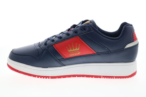 World Of Troop Destroyer Low 1CM00086-422 Mens Blue Lifestyle Sneakers Shoes