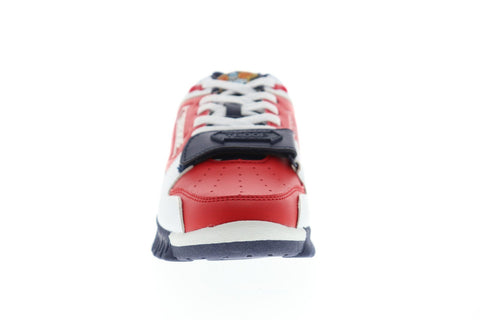 World Of Troop Cobra Mens Red Synthetic Low Top Lace Up Sneakers Shoes