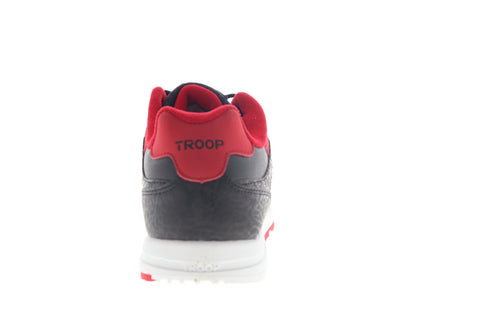 World Of Troop Arrow Jogger 1CM00433-023 Mens Black Leather Lifestyle Sneakers Shoes