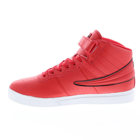 Fila Vulc 13 Double Layer Flag Mens Red Lace Up Lifestyle Sneakers Shoes