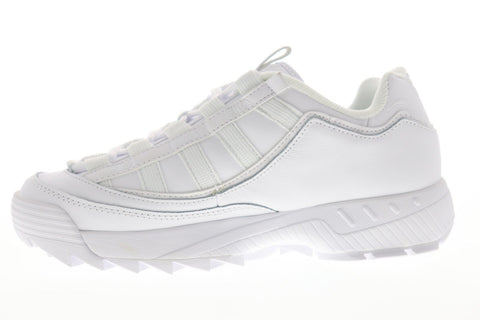 Fila D-Formation Mens White Synthetic Low Top Lace Up Sneakers Shoes