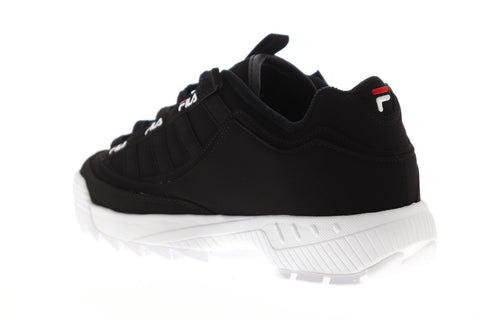 Fila D-Formation Mens Black Synthetic Low Top Lace Up Sneakers Shoes