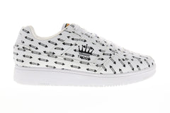 World Of Troop Destroyer Low Ap Mens White Synthetic Low Top Sneakers Shoes