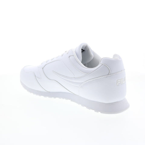 Fila Classico 18 1CM00550-100 Mens White Synthetic Lifestyle Sneakers Shoes
