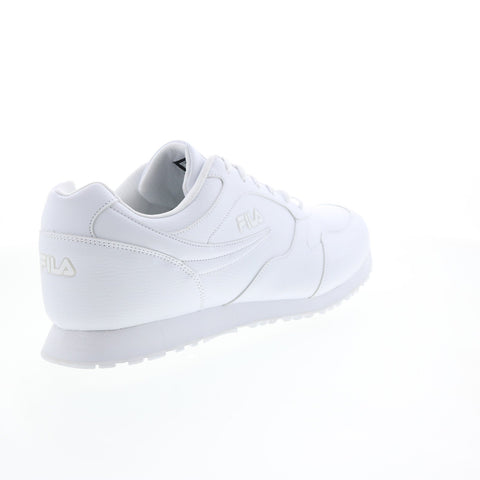 Fila Classico 18 1CM00550-100 Mens White Synthetic Lifestyle Sneakers Shoes