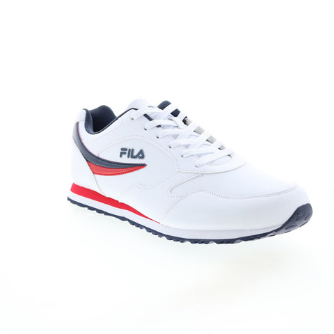 Fila Classico 18 1CM00550-125 Mens White Synthetic Lifestyle Sneakers Shoes