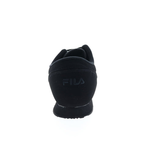 Fila Machu 1CM00553-001 Mens Black Nubuck Lifestyle Sneakers Shoes