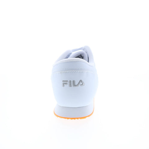 Fila Machu 1CM00554-164 Mens White Nubuck Lifestyle Sneakers Shoes