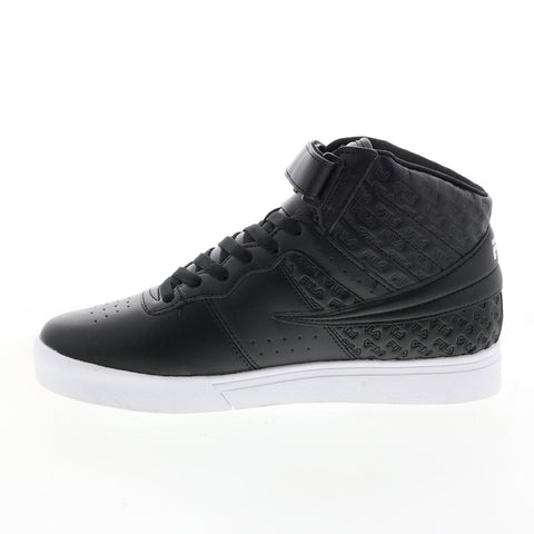 Fila Vulc 13 Deboss Logos 1CM00651-003 Mens Black Lifestyle Sneakers Shoes