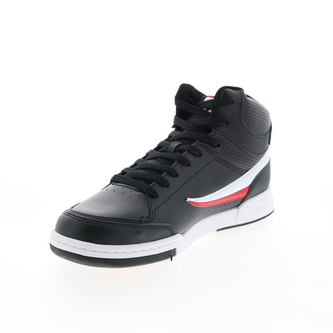 Fila BBN 92 Mid 1CM00840-014 Mens Black Leather Lifestyle Sneakers Shoes