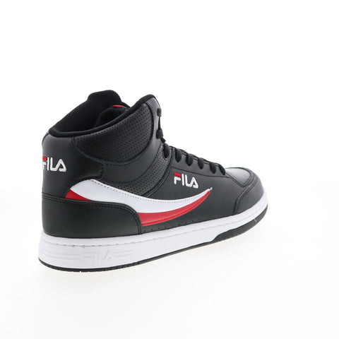 Fila BBN 92 Mid 1CM00840-014 Mens Black Leather Lifestyle Sneakers Shoes