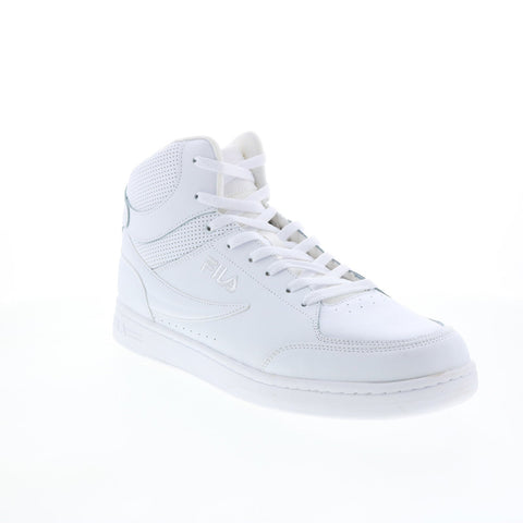 Fila BBN 92 Mid 1CM00840-100 Mens White Leather Lifestyle Sneakers Shoes