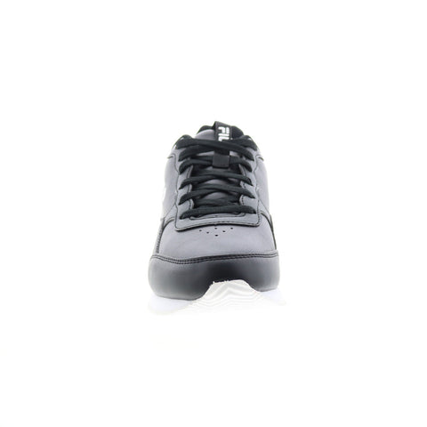 Fila Panzia 1CM00841-013 Mens Black Leather Lifestyle Sneakers Shoes