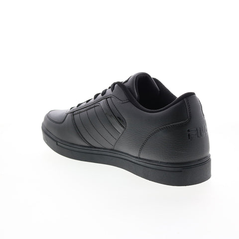 Fila Davenport 4 1CM00876-001 Mens Black Synthetic Lifestyle Sneakers Shoes