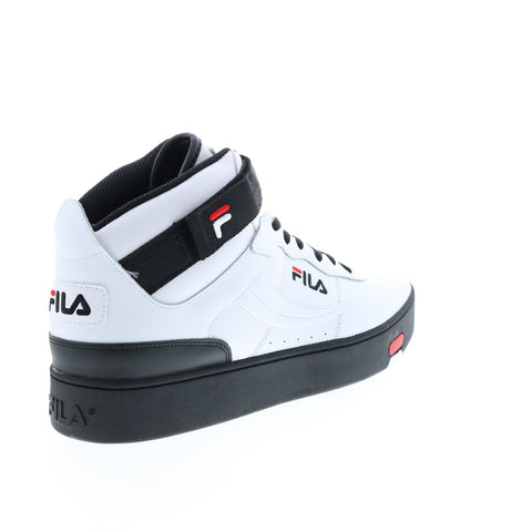 Fila V-10 Lux 1CM00881-113 Mens White Leather Lifestyle Sneakers Shoes