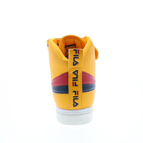 Fila Vulc 13 Repeat Logo 1CM00884-732 Mens Yellow Lifestyle Sneakers Shoes