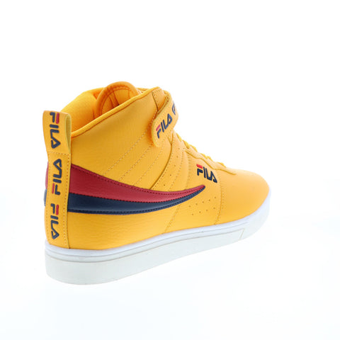 Fila Vulc 13 Repeat Logo 1CM00884-732 Mens Yellow Lifestyle Sneakers Shoes