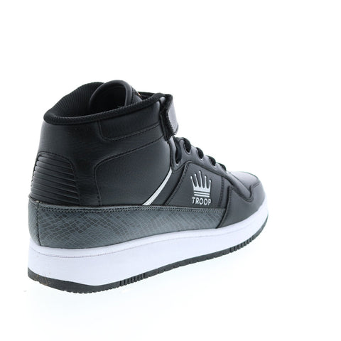 World Of Troop Destroyer 20 Mid Mens Black Lifestyle Sneakers Shoes