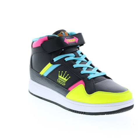World Of Troop Destroyer 20 Mid Mens Black Lifestyle Sneakers Shoes