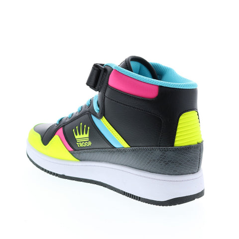 World Of Troop Destroyer 20 Mid Mens Black Lifestyle Sneakers Shoes