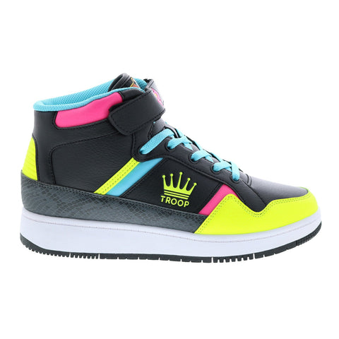 World Of Troop Destroyer 20 Mid Mens Black Lifestyle Sneakers Shoes