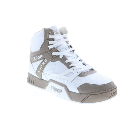World Of Troop Delta 20 1CM01549-166 Mens White Lifestyle Sneakers Shoes