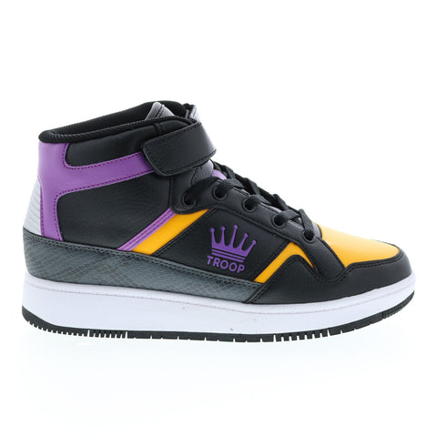 World Of Troop Destroyer 20 Mid Mens Black Lifestyle Sneakers Shoes