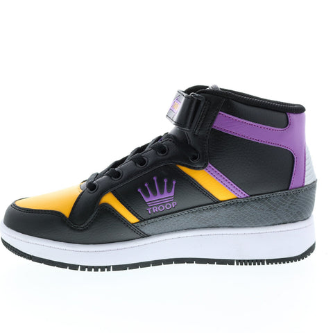 World Of Troop Destroyer 20 Mid Mens Black Lifestyle Sneakers Shoes