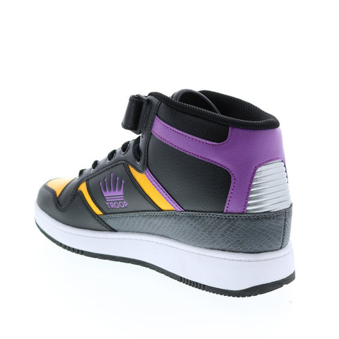 World Of Troop Destroyer 20 Mid Mens Black Lifestyle Sneakers Shoes