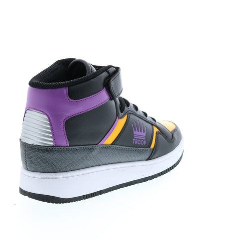 World Of Troop Destroyer 20 Mid Mens Black Lifestyle Sneakers Shoes