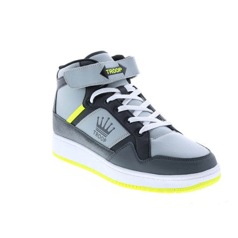 World Of Troop Destroyer 20 Mid Mens Gray Lifestyle Sneakers Shoes