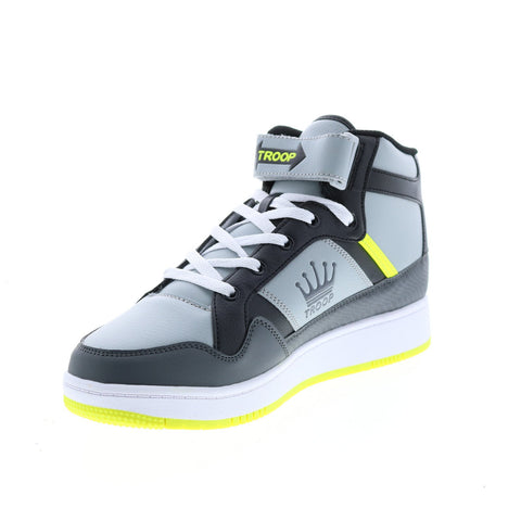 World Of Troop Destroyer 20 Mid Mens Gray Lifestyle Sneakers Shoes