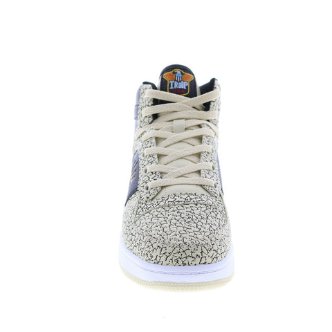 World Of Troop Destroyer Mid Mens Beige Synthetic Lifestyle Sneakers Shoes